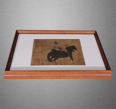 丹徒书画装裱配框服务案例